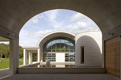 Guided tour of the Oak Chapel at Crownhill Crematorium