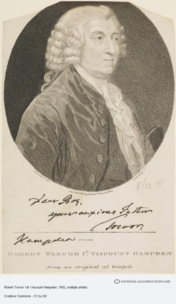 Trevor, Robert 4th Lord Trevor of Bromham North Crawley Historical