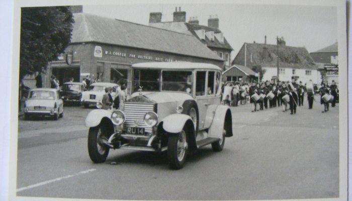 Photo of a parade, Newport Pagnell