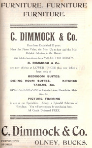 C Dimmock Ad 1907