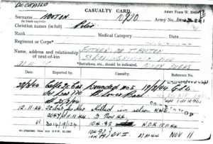 Peter Hooton - Casualty Card ph