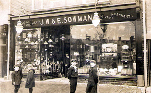 J W & E Sowman – Ironmongers J W & E Sowman – Ironmongers