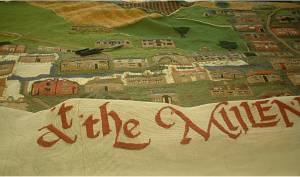 Lettering on the bottom border