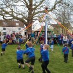 Dancing around the Maypole