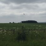 Lancaster over Newport Pagnell