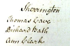 1767 Sherington Victuallers