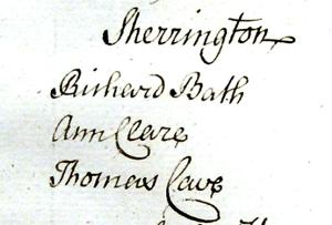 1768 Sherington Victuallers