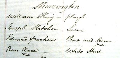 1781 Sherington Victuallers