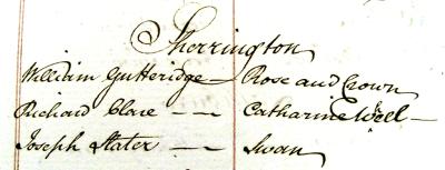 1786 Sherington Victuallers