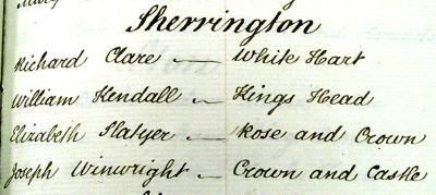 1809 Sherington Victuallers