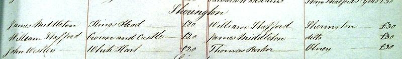 1823 Sherington Victuallers