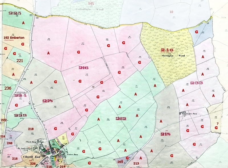 1910 Land Valuation Survey - North East