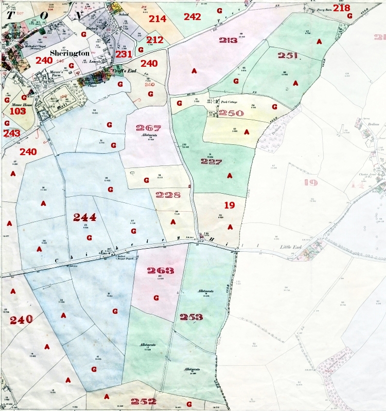 1910 Land Valuation Survey - South East