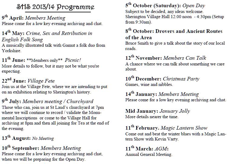 2013/14 Programme