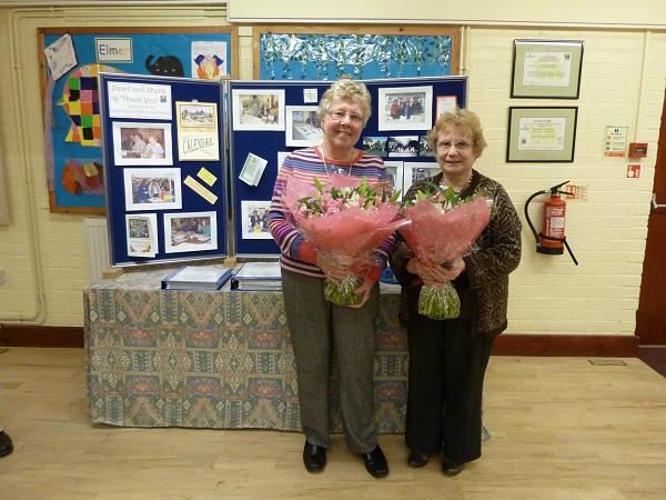 AGM 13 March 2012 - Sheila Quinn and Pearl Teasdale