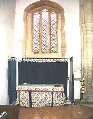 Altar at east end of the North Aisle