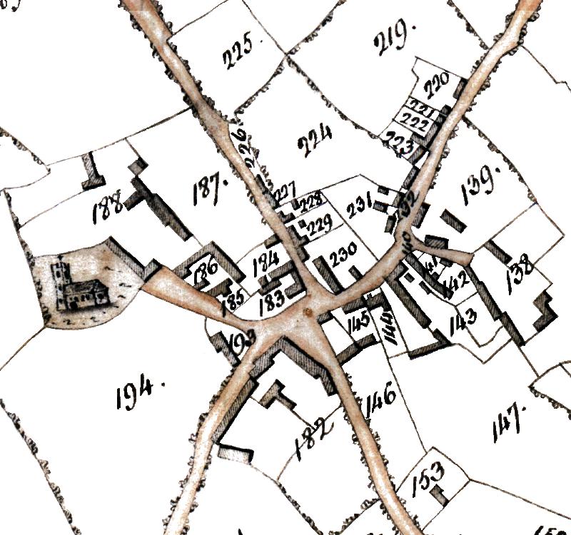 1796 Enclosure Map