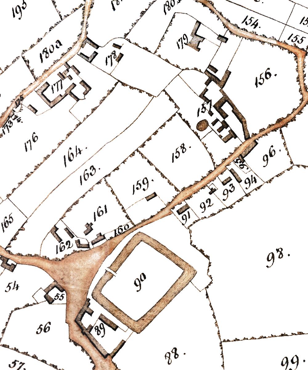 1796 Enclosure Map