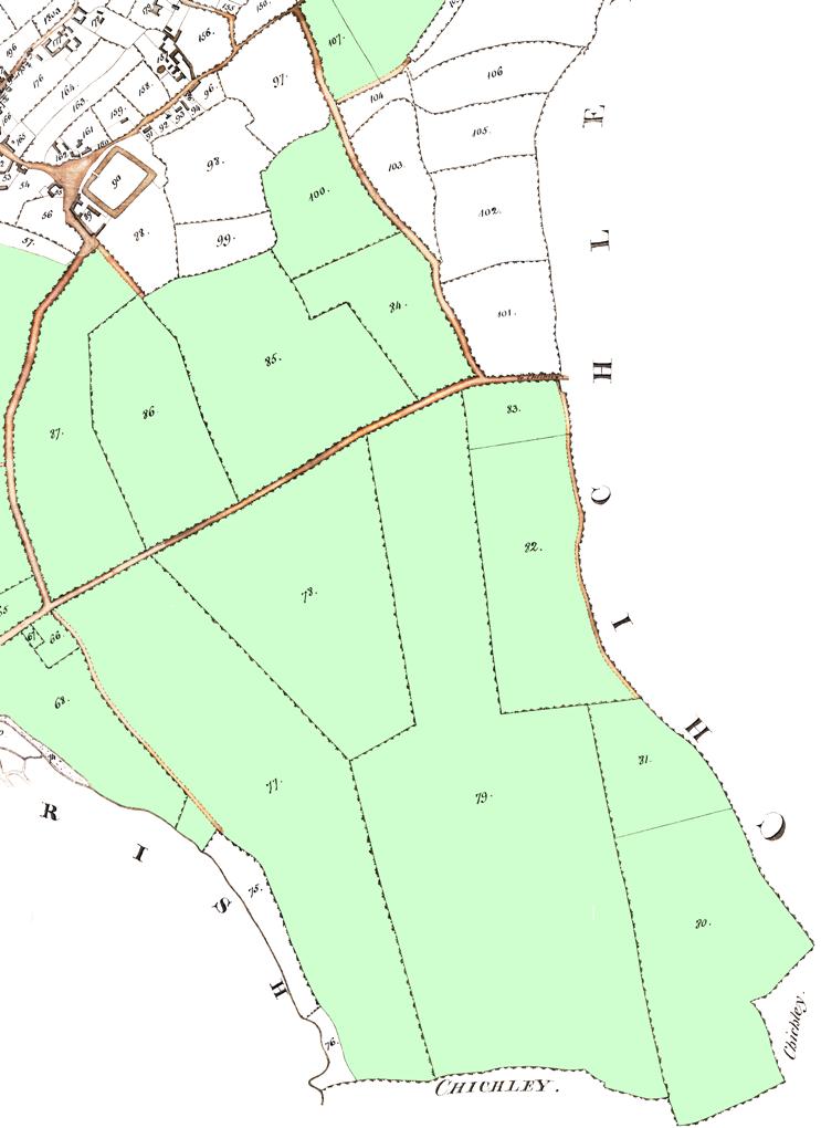 1796 Enclosure Map