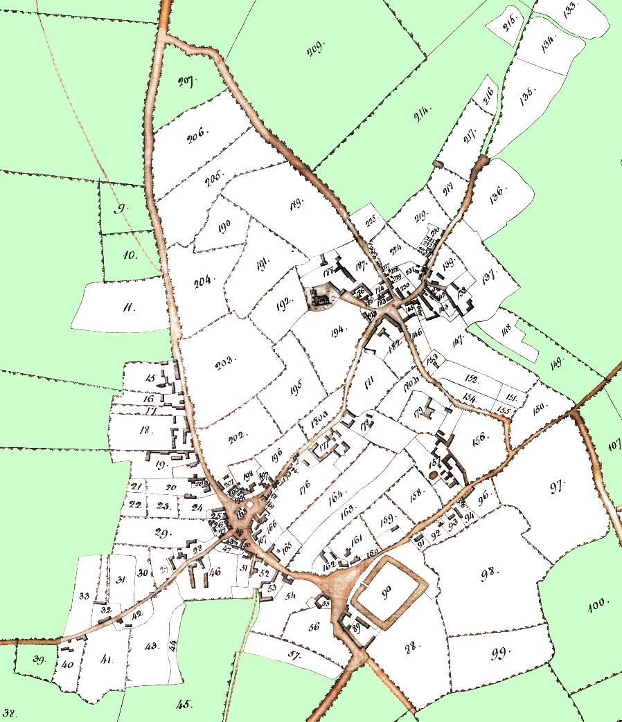 1796 Enclosure Map