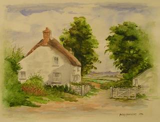 Painting by Helen Harrison