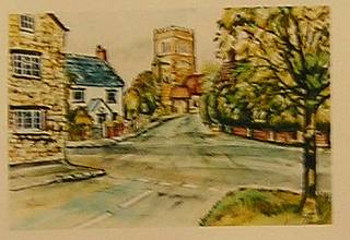 Painting by Lionel Horsnell