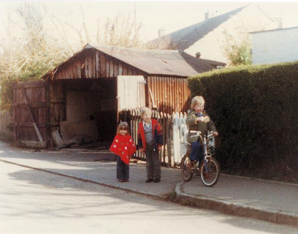 Garage at Home Lea (Laundry Cottage) in School Lane supplied by John Line