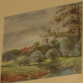 Painting by Edith Lucas