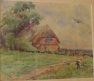 Painting by Edith Lucas