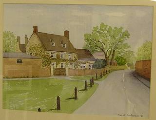 Painting by Muriel MacFarlane