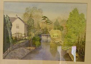 Painting by Muriel MacFarlane