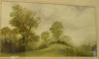 Painting by Paul Mann