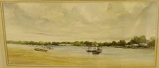 Painting by Paul Mann