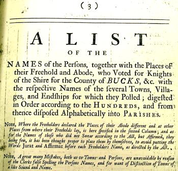 1713 Poll Book Introduction