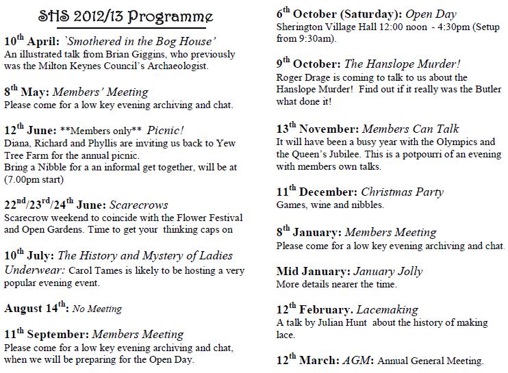 2012/13 Programme