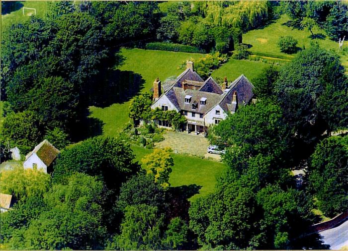 Aerial view of The Old Rectory