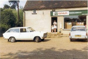 The Spar Shop which was located in the Old School House, after the school moved to its new building. It has since closed and is now a private residence.