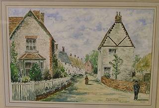 Painting by Charles Stephens
