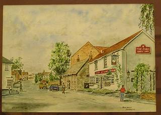 Painting by Charles Stephens