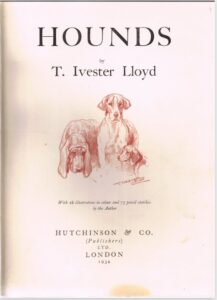 Hounds - book by Tom Ivester Lloyd