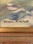 Paul Mann's signature on painting - Jamaica