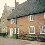 Buildings on the High Street which were replaced by the flats Buildings on the High Street which were replaced by the flats