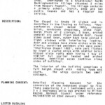 Sherington Congregational Chapel Auction Brochure, page 3.