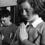 School assembly (Margaret Cruikshanks and Colin James), c1950s? School assembly (Margaret Cruikshanks and Colin James), c1950s?