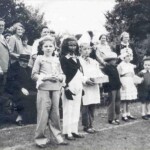 We believe this is a sports day in the 1950s. Do you know any more? School sports day 1950s