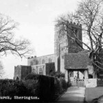 View of the lychgate and southern side of St Lauds c1960s View of the lychgate and southern side of St Lauds. c1960s