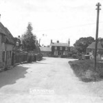 View of The Knoll and cottages c 1935
