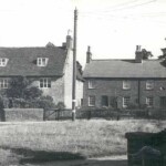 View of North Side of The Knoll from the garden of Knoll Cottage, circa 1950s