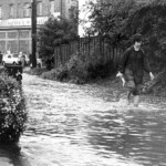 Water Lane floods, 1980s Water Lane floods, 1980s