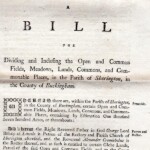 1796 Parliamentary Bill - Page 1